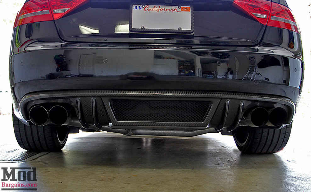 Carbon Fiber Rear Diffuser for 2009+ Audi A5 [B8] DTM Style AUDIB854